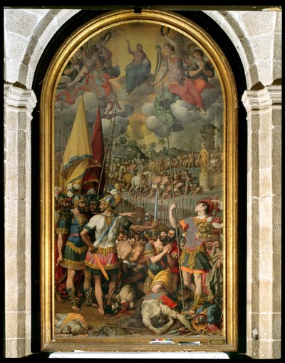 The Martyrdom of St. Maurice by Romulo Cincinnato